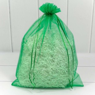 Мешочки из органзы 30*40 Зелёный 1/100 1/2000 Арт: 000801-13A