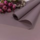 Плёнка 0,58*10м 280г матовая однотонная 55мкм Сиренево-серый 1/30 Арт: 1657/5015