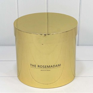 Коробки Цилиндр Набор 1/6 25*22,5 "The Rosemadam" Золотой 1/8 Арт: 721618/2